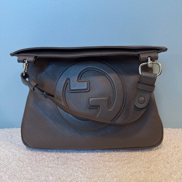 Gucci Taupe Handbag, NWT - Picture 2 of 6